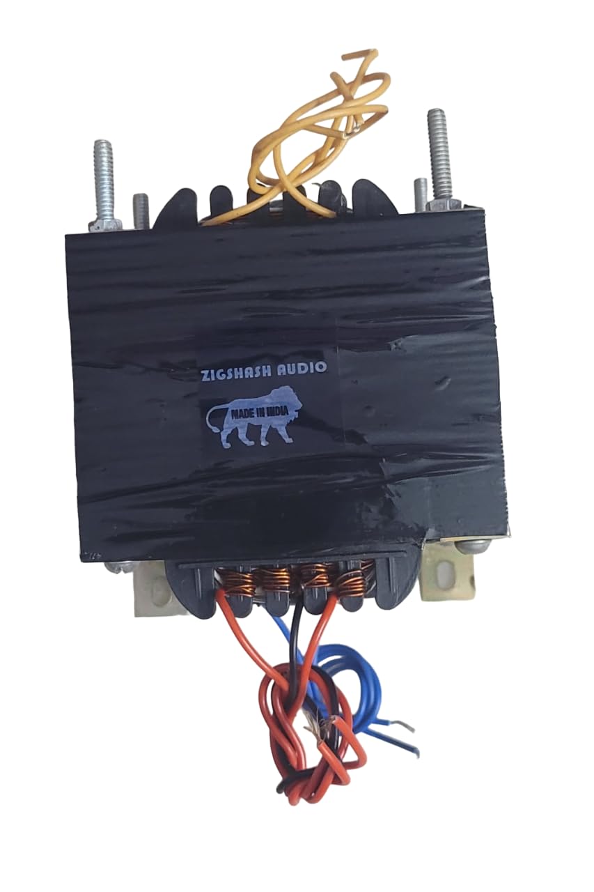 ZIGSHASH AUDIO 40-0-40 36v and 0-12 12v 8 AMPS Center Tapped Dual